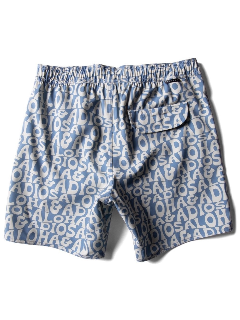 VISSLA Blue and White Logo Patch Surf Shirt | Medium - Picture 2 of 6